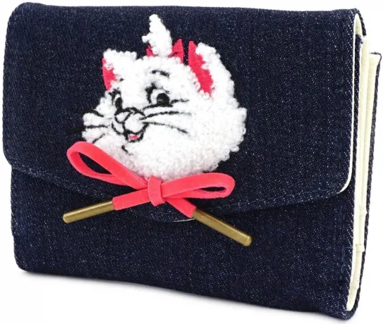 Portefeuille à rabat Marie Denim Loungefly