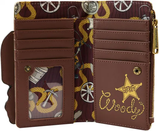 Portefeuille à rabat Marionnette Woody Cosplay Loungefly