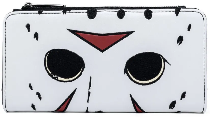 Portefeuille à rabat Masque de Jason Voorhees Cosplay Loungefly