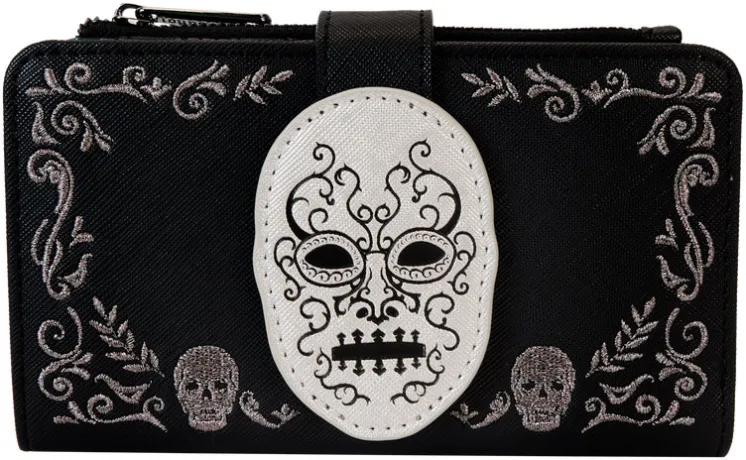Portefeuille à rabat Masque Mangemort Loungefly