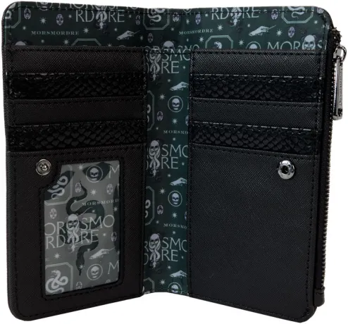 Portefeuille à rabat Masque Mangemort Loungefly