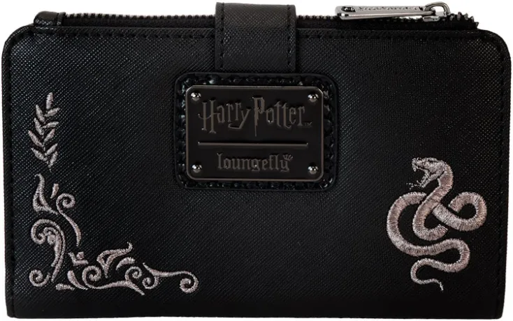 Portefeuille à rabat Masque Mangemort Loungefly