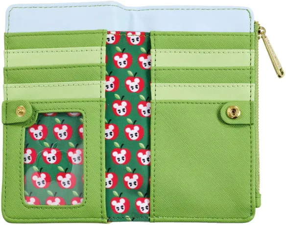 Portefeuille à rabat Mickey et ses Amis Pommier Loungefly