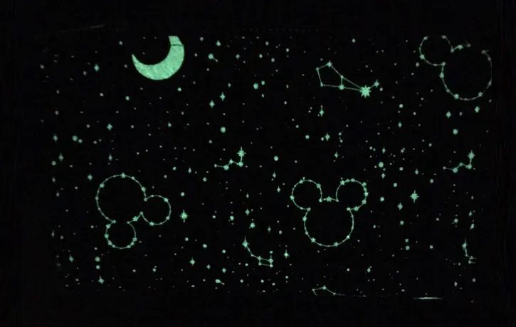Portefeuille à rabat Mickey Mouse Constellation Glow Loungefly