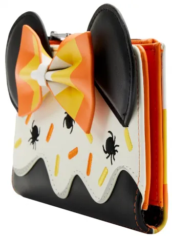Portefeuille à rabat Minnie Candy Corn Cupcake Loungefly