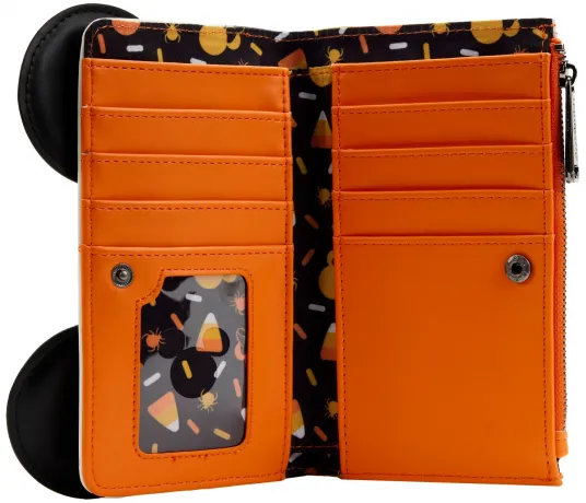 Portefeuille à rabat Minnie Candy Corn Cupcake Loungefly
