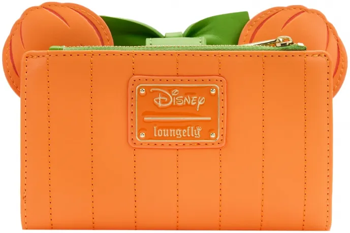 Portefeuille à rabat Minnie Citrouille Glow Cosplay Loungefly