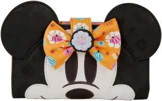 Portefeuille à rabat Minnie Mouse Cosplay Floral Loungefly