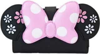 Portefeuille à rabat Minnie Mouse Floral Loungefly