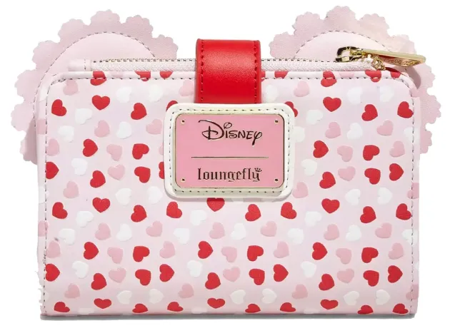 Portefeuille à rabat Minnie Mouse Saint Valentin Parfumé Loungefly