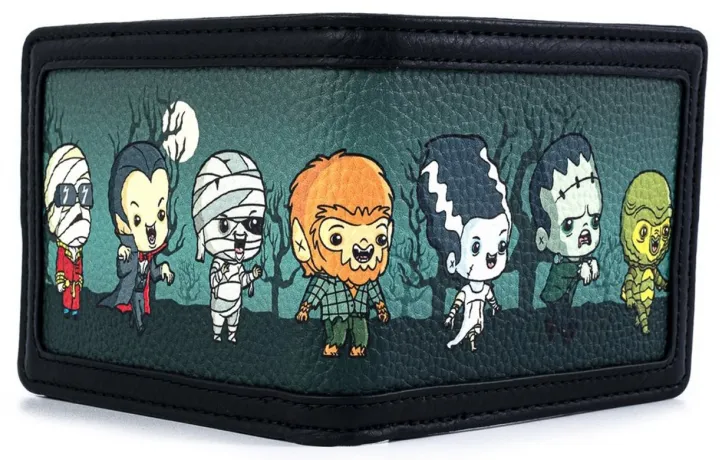 Portefeuille à rabat Monsters Chibi Loungefly