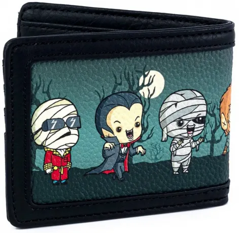 Portefeuille à rabat Monsters Chibi Loungefly