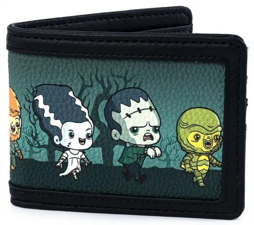 Portefeuille à rabat Monsters Chibi Loungefly