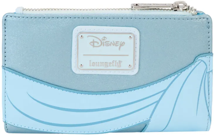 Portefeuille à rabat Pailleté Tiana Robe bleue Cosplay Loungefly