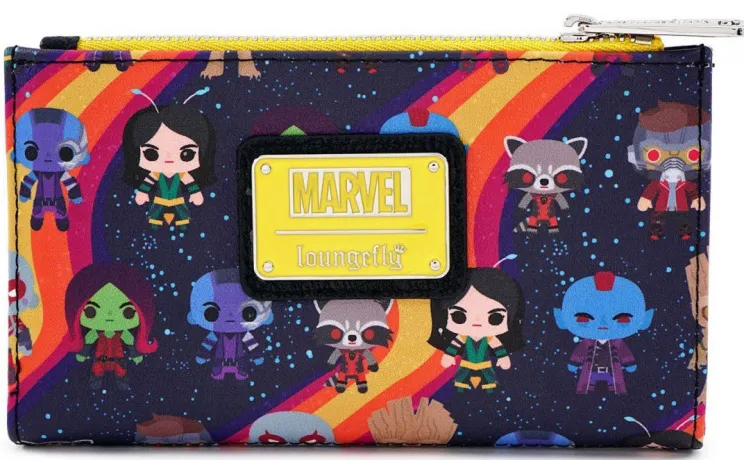 Portefeuille à rabat Personnages Chibi Impression Intégrale Loungefly