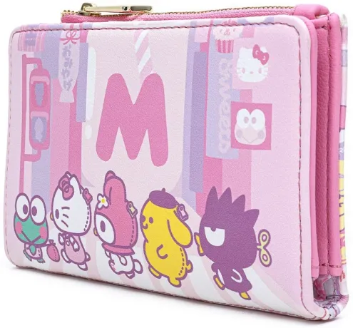 Portefeuille à rabat Personnages Kawaii Impression Intégrale Loungefly