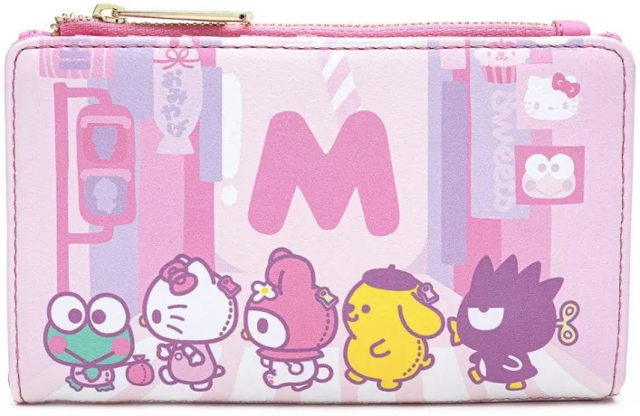 Portefeuille à rabat Personnages Kawaii Impression Intégrale Loungefly
