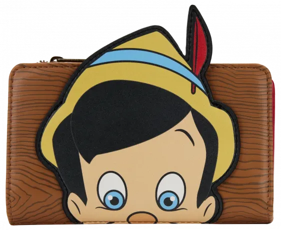 Portefeuille à rabat Pinocchio Peeking Cosplay Loungefly