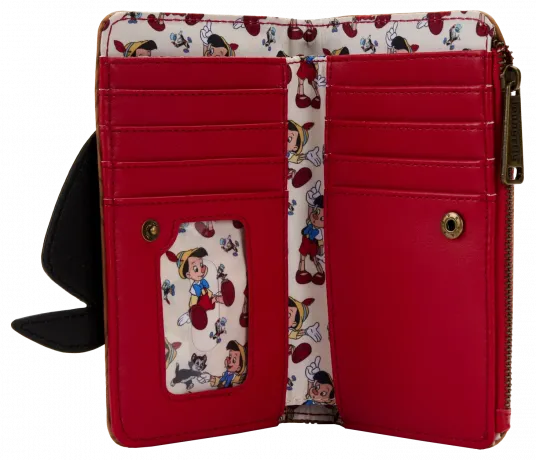 Portefeuille à rabat Pinocchio Peeking Cosplay Loungefly