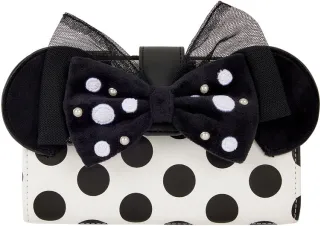 Portefeuille à rabat Pois et Perles Minnie Mouse Loungefly