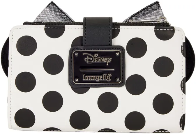 Portefeuille à rabat Pois et Perles Minnie Mouse Loungefly