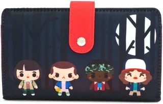 Portefeuille à rabat Le Monde à l&#039;Envers Chibi Loungefly