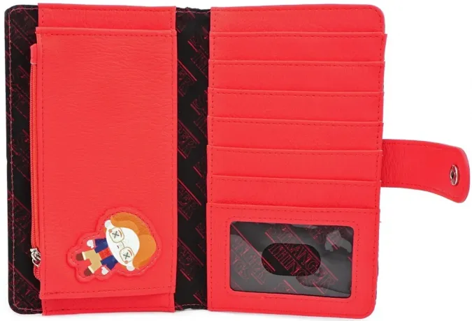 Portefeuille à rabat Le Monde à l&#039;Envers Chibi Loungefly