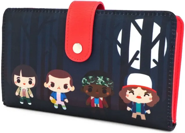 Portefeuille à rabat Le Monde à l&#039;Envers Chibi Loungefly