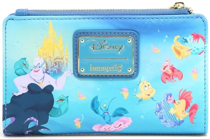 Portefeuille à rabat Ariel à la Plage Loungefly