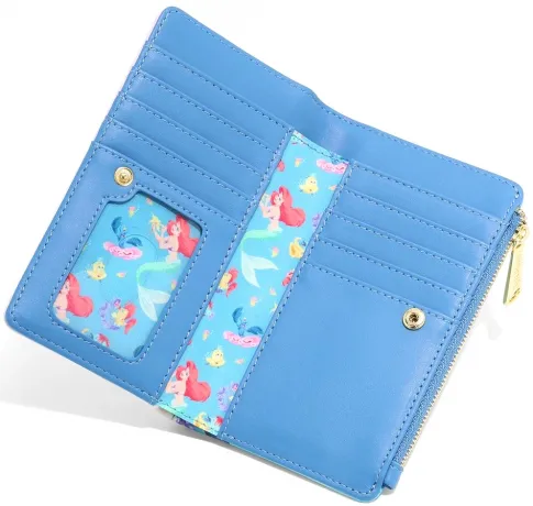 Portefeuille à rabat Ariel à la Plage Loungefly