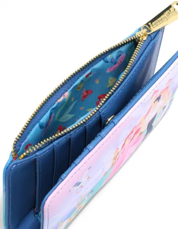 Portefeuille à rabat Ariel à la Plage Loungefly