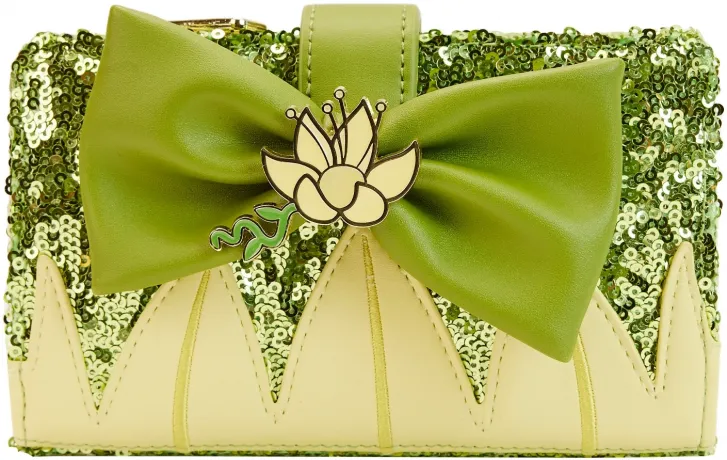Portefeuille à rabat Princesse Tiana Sequin Loungefly