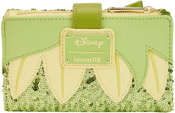 Portefeuille à rabat Princesse Tiana Sequin Loungefly