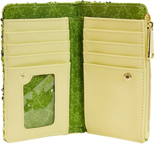 Portefeuille à rabat Princesse Tiana Sequin Loungefly