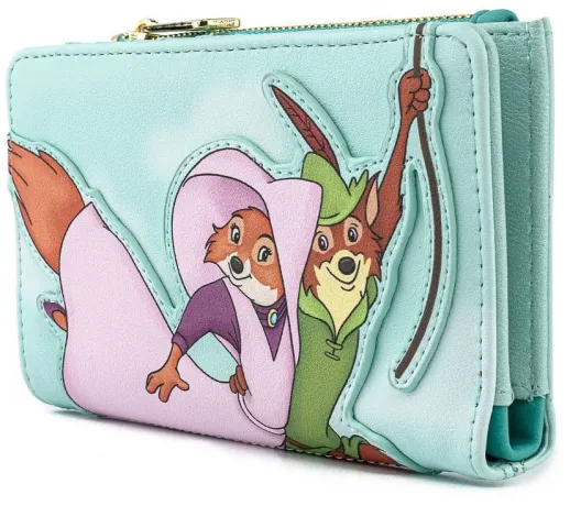 Portefeuille à rabat Robin des Bois Sauve Belle Marianne Scène Loungefly