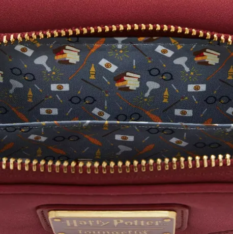 Portefeuille à rabat Rouge Lunettes Loungefly