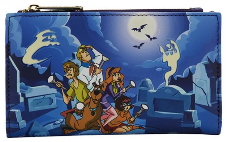 Portefeuille à rabat Glow la Chasse aux Monstres Scènes Loungefly