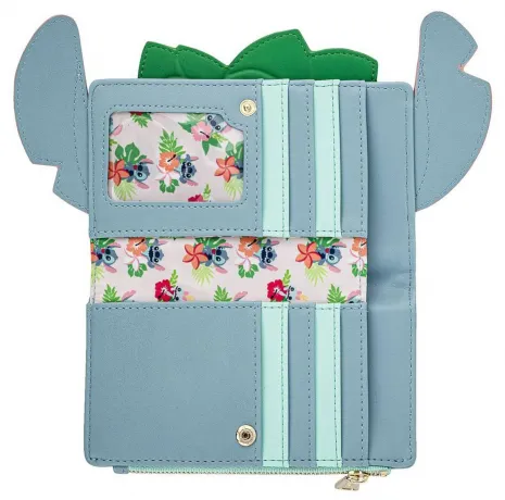 Portefeuille à rabat Stitch Luau Cosplay Loungefly