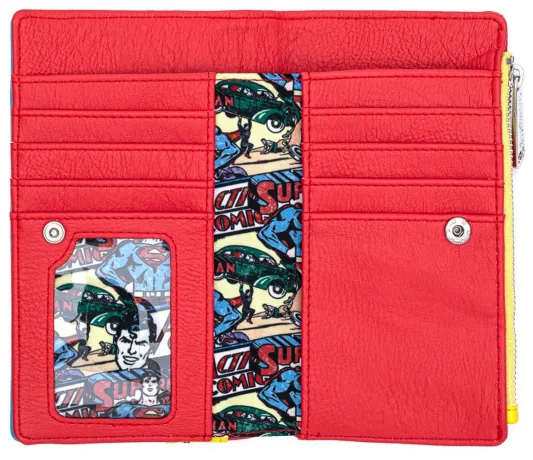 Portefeuille à rabat Superman Cosplay Loungefly