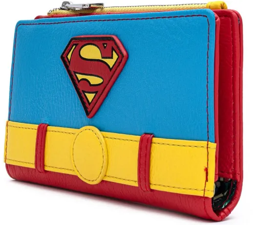 Portefeuille à rabat Superman Cosplay Loungefly
