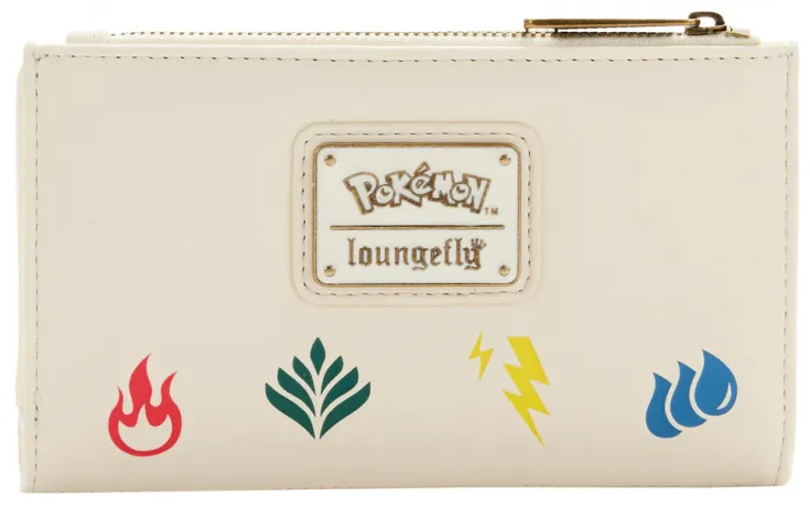 Portefeuille à rabat Types de Pokémon Loungefly