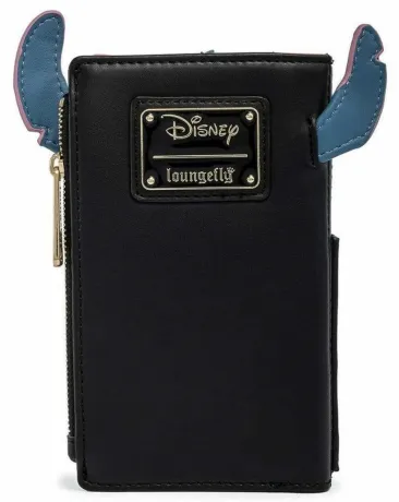 Portefeuille à rabat Vampire Stitch Nœud Papillon Cosplay Loungefly