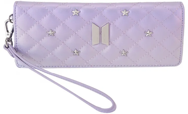 Portefeuille à rabat Violet Pop! By Loungefly Logo Iridescent Loungefly