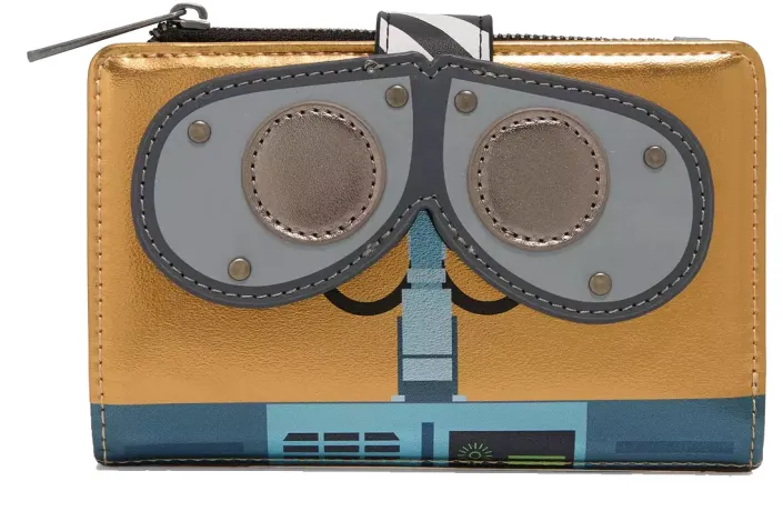 Portefeuille à rabat WALL-E Figural Métallique Loungefly
