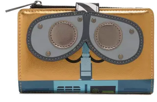 Portefeuille à rabat WALL-E Figural Métallique Loungefly