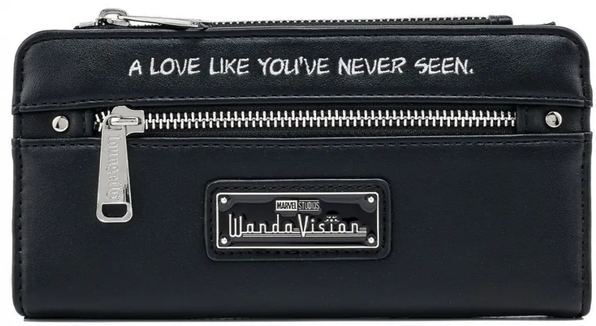 Portefeuille à rabat Wanda et Vision Chibi Loungefly