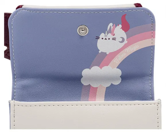 Portefeuille à rabat zippé Licorne Loungefly