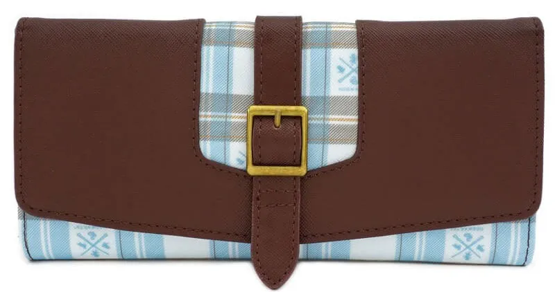 Portefeuille à trois Plaid Poudlard Loungefly