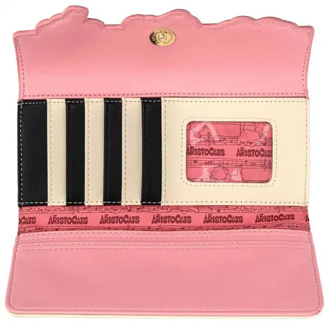 Portefeuille à trois volets Chatons et Piano Loungefly