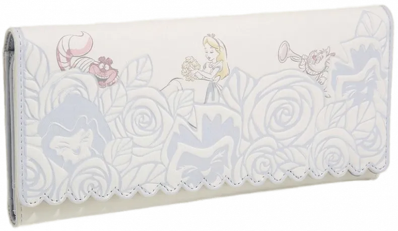 Portefeuille à trois volets Floral Loungefly